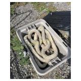 Tote with two large recovery ropes Diamond brand