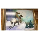 Framed artwork