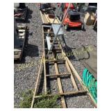 7Foot wooden tripod orchard ladder