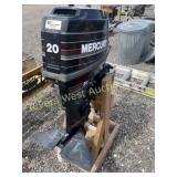 20HP Mercury boat motor