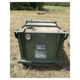 Shipping Container Metal w/ Diesel Engine