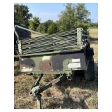 Camo Trailer (Missing 1 Tire)