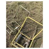 Group: Antique Military Seat Frames