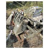 Green 2 Wheel Cart w/ Test Gauges