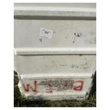 White Plastic Container