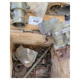 Wooden Military Box & Contents