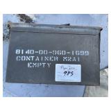 50 Caliber Ammo Box w/ Contents