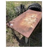 Metal Table 34" x 5