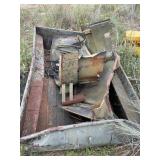 Group: Military Vehicle Bed & Contents