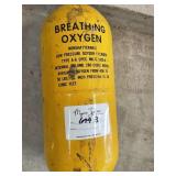 Used Non-Shatterable Breathing Oxygen Cylinder