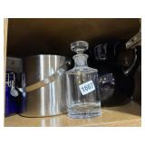 Group: Pitcher Decanter & Ice Bucket
