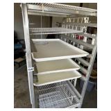 20"x26"x72" Aluminum Roll Around Cart