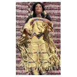 Collectible Native American Geometric Doll