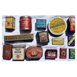 Americana Vintage Advertising Tins Lot
