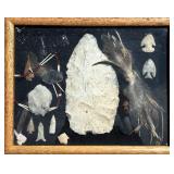 Native American Artifacts Display