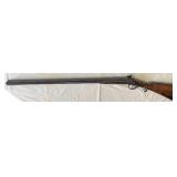Antique 1880s Double Barrel Hammer Shotgun