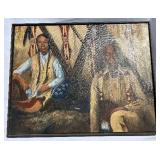Original Native American Painting Artist Holbrook