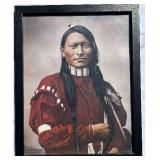 J. Coffrin Red Armed Panther Cheyenne Scout Print