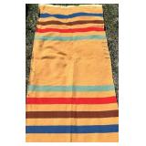 2 Vintage Wool Blankets (partials, have been cut)