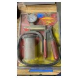 Brake bleeder and vacuum pump kit