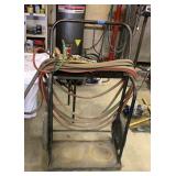 Oxygen and Acetylene Tank Rack