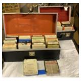 2 Cases of 8 Track Cassettes