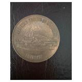 Anaconda Montana Commemorative Bronze Token