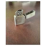 Champ Metal Flip-Top Lighter with Engraved Base