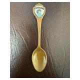 Solid Copper Montana Souvenir Spoon