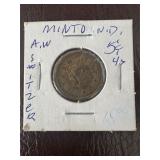 Minot, ND A.W. Sitzer 5ï¿½ Trade Token