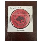 Sleeping Giant Lodge Wooden Nickel Token