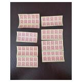 Montana State Inspection Tax Stamps Sheets