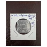 Hotel Sherman White Sulphur Springs Token