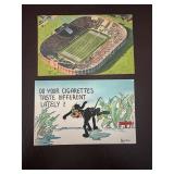 Collection of Two Vintage Postcards