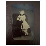 Tintype Photograph of Young Girl