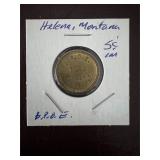 B.P.O.E. Helena, Montana 5-Cent Token