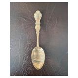 Decorative Copper Souvenir Spoon, Butte Montana