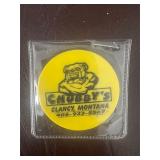 Plastic Drink Token from Chubbyï¿½s, Clancy, Montana