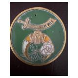 Daughters of the Nile Metal Plaque, 2.75 In.