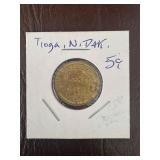 Tioga, N.D. 5ï¿½ Trade Token