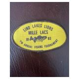 1983 Lino Lakes Lions Mille Lacs Patch