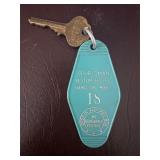Vintage Sportsman Motor Hotel Key Fob