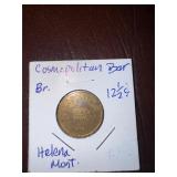 Cosmopolitan Bar Trade Token, Helena, Montana