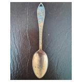 Solid Copper Montana Souvenir Spoon