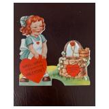 Die-Cut Valentine Card with Wishing Well