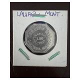 Cheerio Bar Token, Laurel, Montana