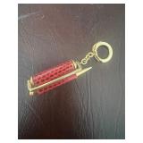 Gold-Tone Retractable Pencil with Case