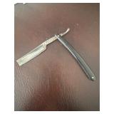 H. Boker & Co. Straight Razor with Black Handle