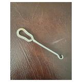 Metal Hook Tool with Embossed Text