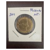 2001 Missoula MT Carousel Token
